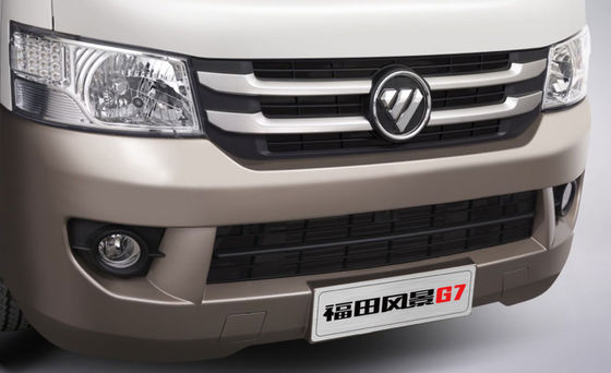 2 صندلی 5.34 متر خالص الکتریکی محور بلند فلت بالا کامیون بسته 41.86kwh باتری 227km محدوده