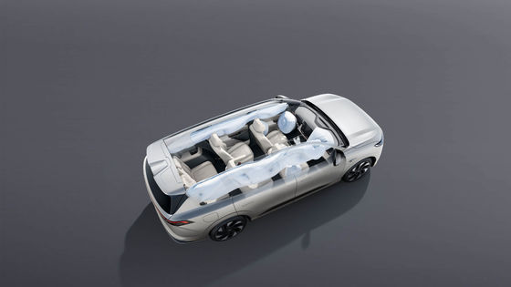 2024 جدیدترین خودرو الکتریکی Dongfeng Eπ 008 EV EREV 210km CLTC 5 درب 6 صندلی SUV 200KW قدرت موتور