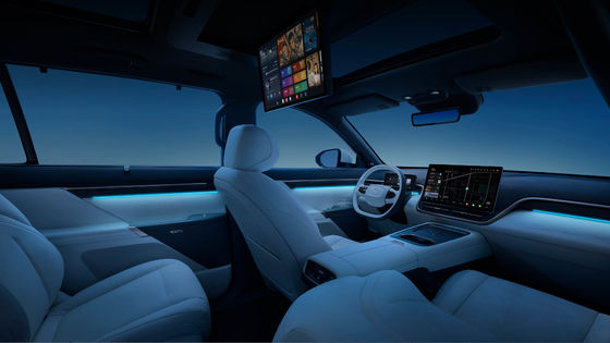 2024 جدیدترین خودرو الکتریکی Dongfeng Eπ 008 EV EREV 210km CLTC 5 درب 6 صندلی SUV 200KW قدرت موتور