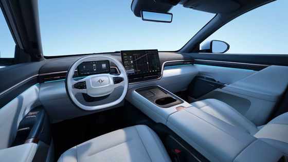 2024 جدیدترین خودرو الکتریکی Dongfeng Eπ 008 EV EREV 210km CLTC 5 درب 6 صندلی SUV 200KW قدرت موتور