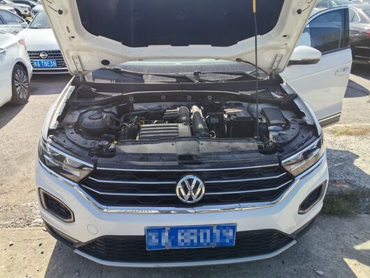 فولکسواگن T-ROC 2023 280TSI DSG 2WD Time Edition کارکرده با گزارشهای تست شخص ثالث.