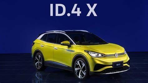 125KW EV Compact SUV VW ID4 X Pro خودروهای الکتریکی لوکس انرژی جدید 160 کیلومتر بر ساعت