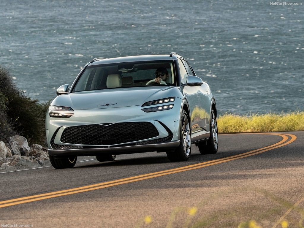 ژنسیس GV60 اپ مارکت تمام اتومبیل های خانوادگی الکتریکی با باتری 76.4kwh 350Nm Of Torque Boost & Drift مدل