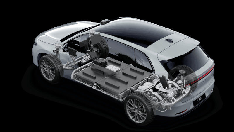 اولین SUV جهانی لیپ موتور 530 کیلومتر از محدوده لیپ موتور C10 2024 خودرو انرژی جدید