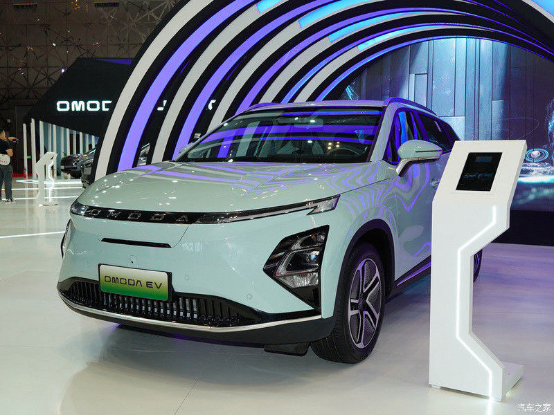 فروش خوب با 172km سرعت بالا و 150kW قدرت موتور در Chery OMODA EV اتومبیل الکتریکی خالص