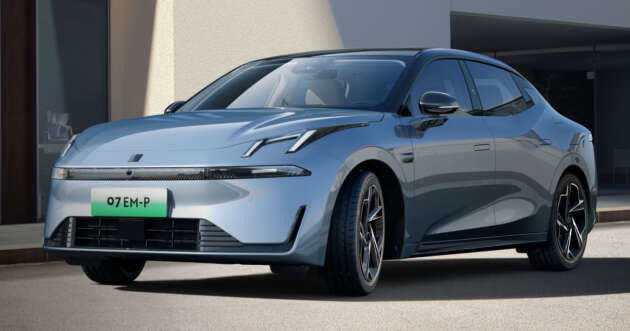 ماشین هیبریدی جدید قدرتمند LYNK&CO 07 EM-P با 163 PS و 255 Nm Torque و 160kw Motorpower&3 Speed DHT Gearbox